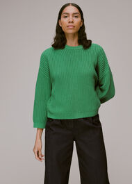 Pria Cotton Knitted Crew