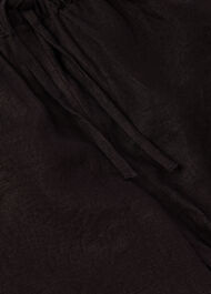 Petite Linen Elasticated Short