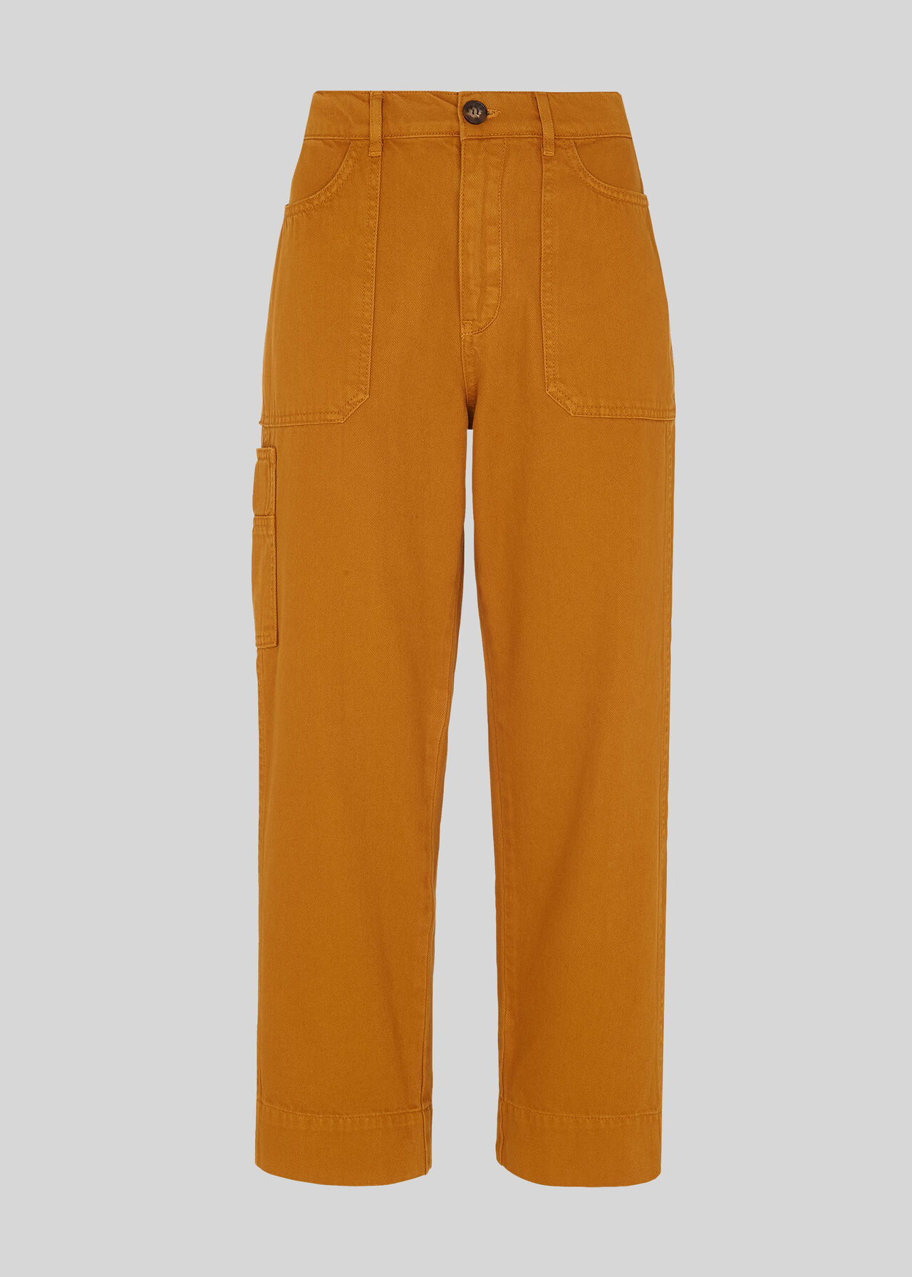 Cargo Pocket Trouser Mustard