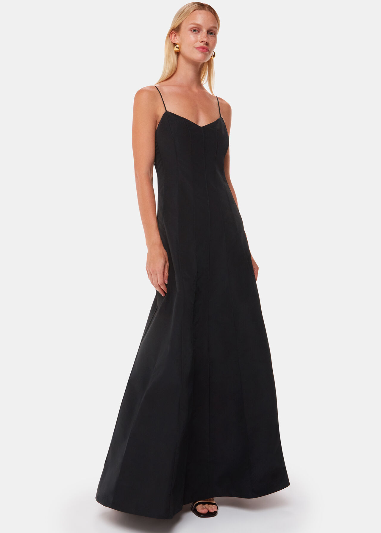 Laverne Taffeta Maxi Dress