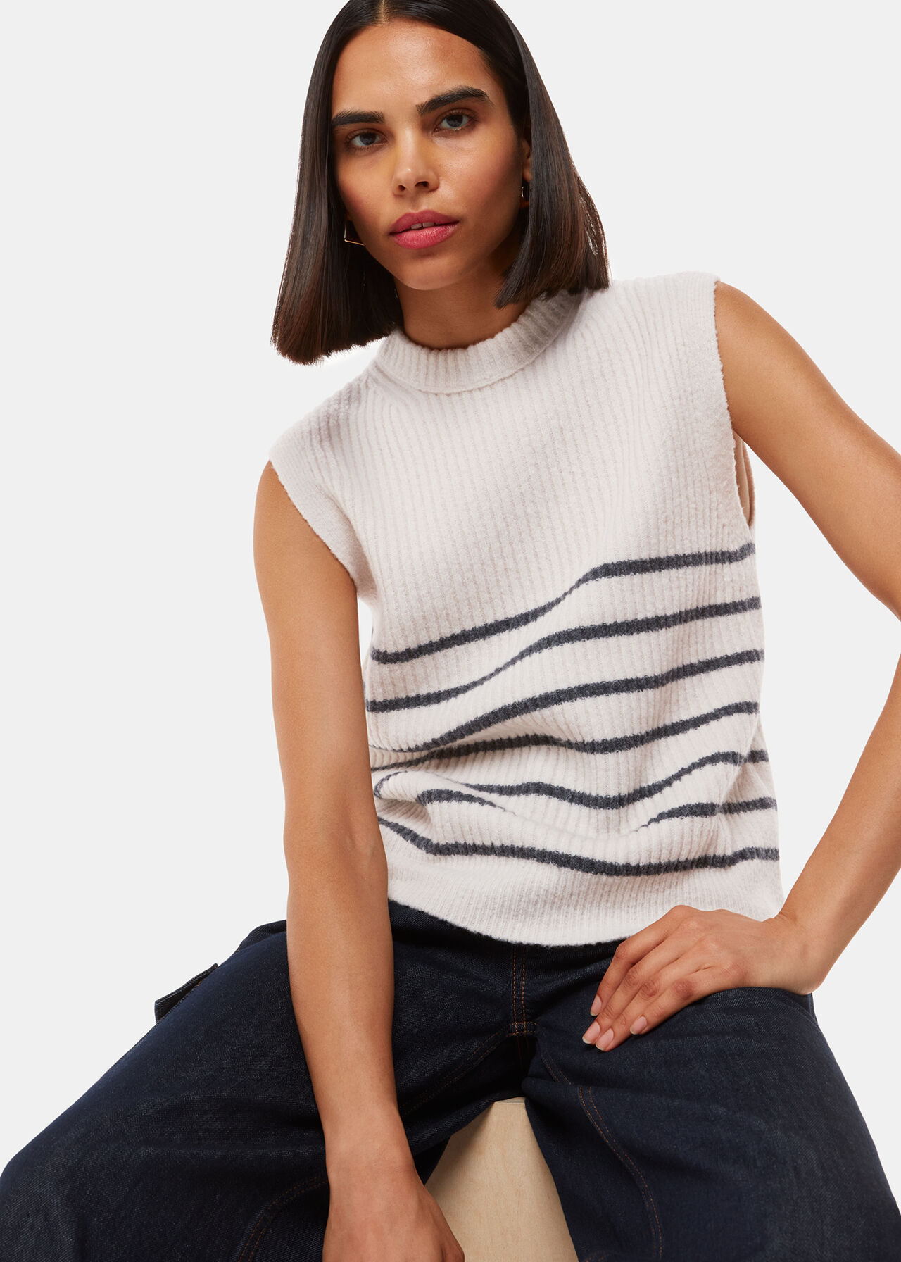 Stripe Textured Tank