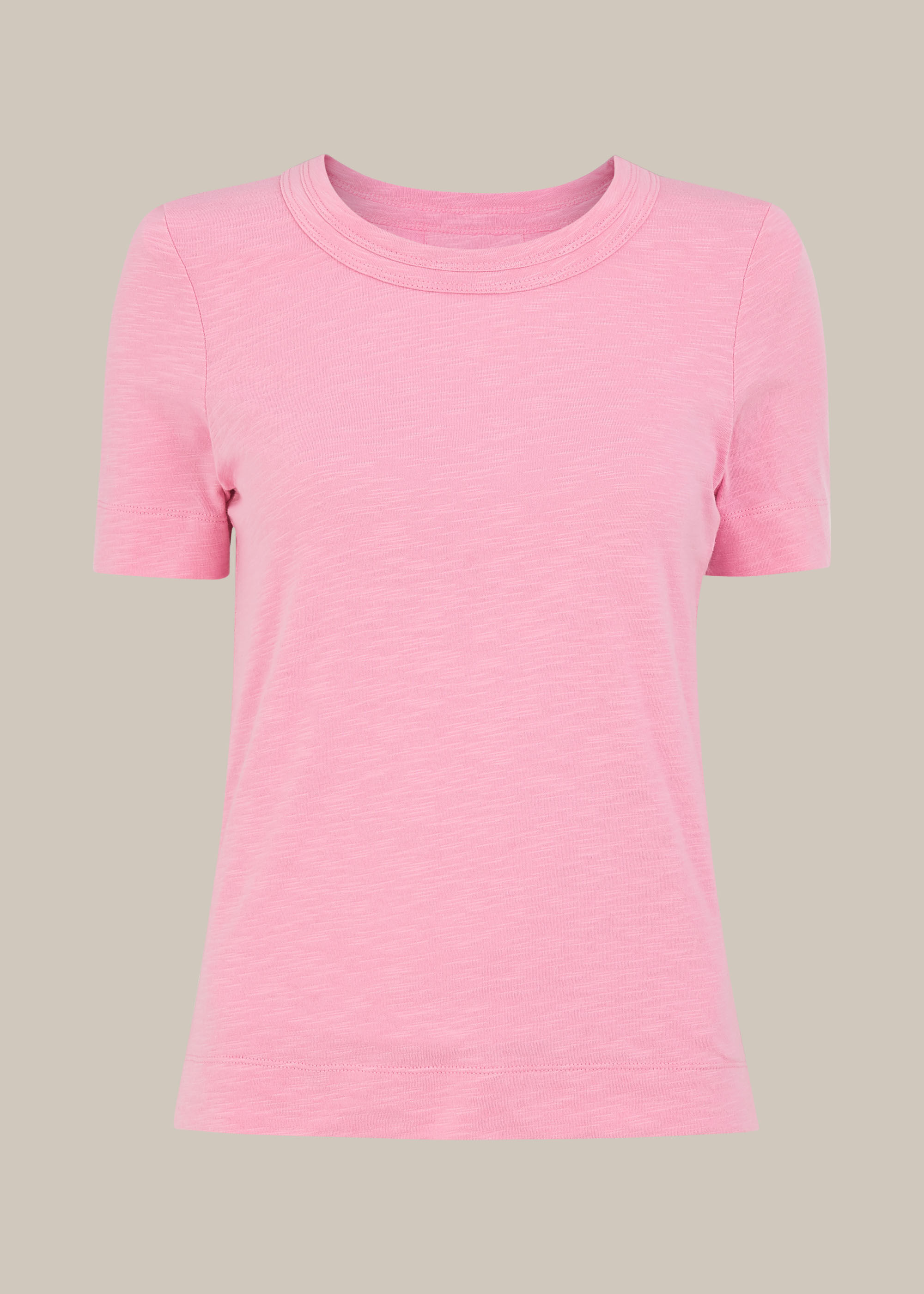 whistles pink t shirt