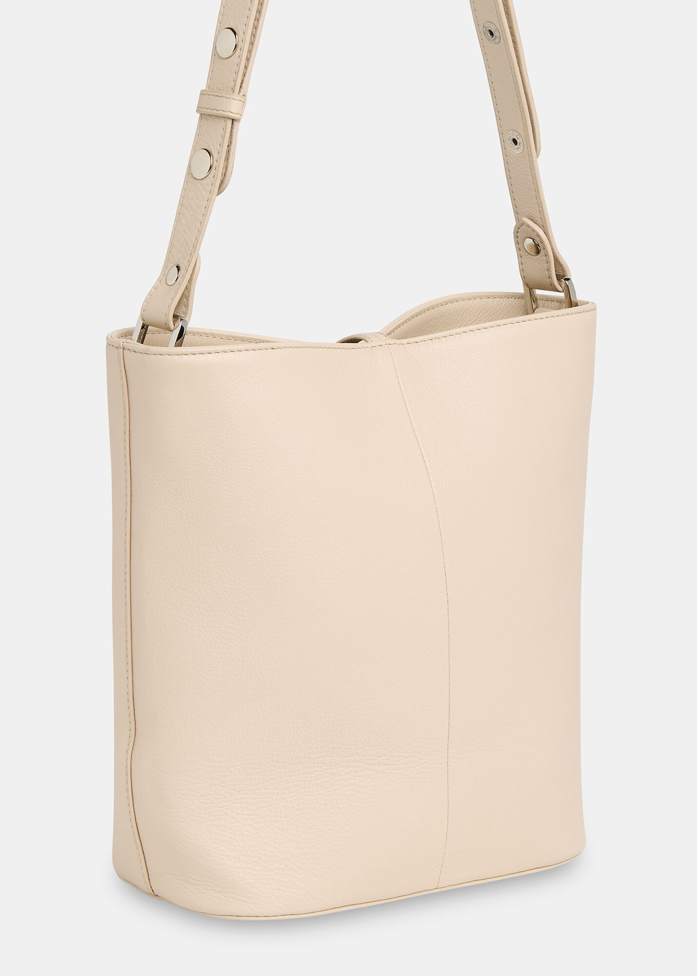 Ivory Cleo Toggle Bucket Bag | WHISTLES | Whistles US |