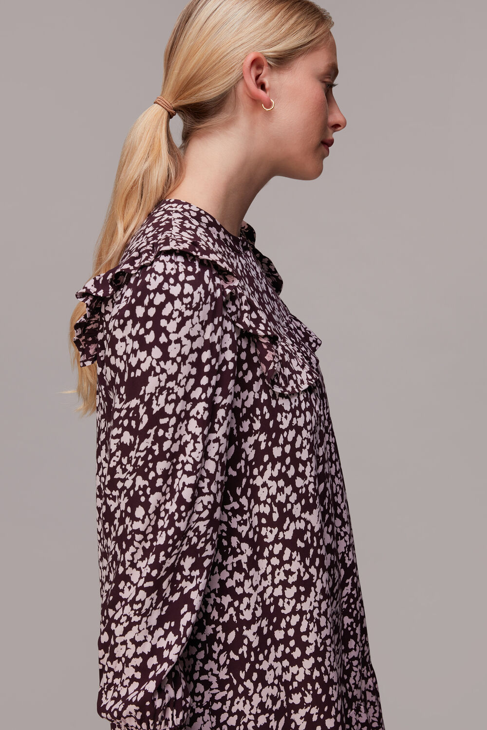 Dashed Animal Flippy Dress