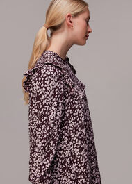 Dashed Animal Flippy Dress