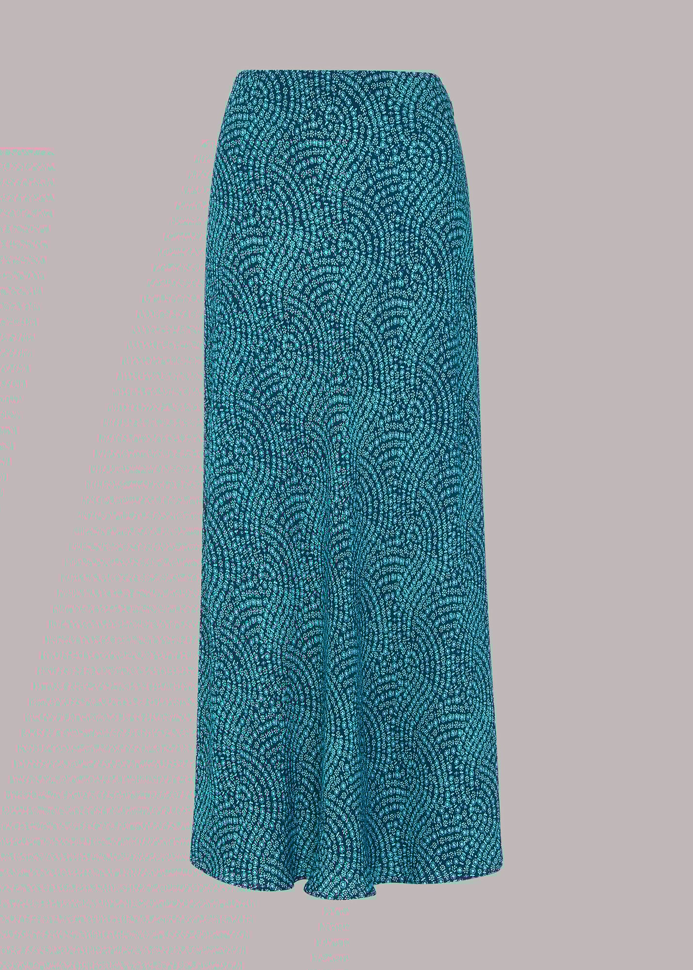 Warehouse daisy bias cut skirt online