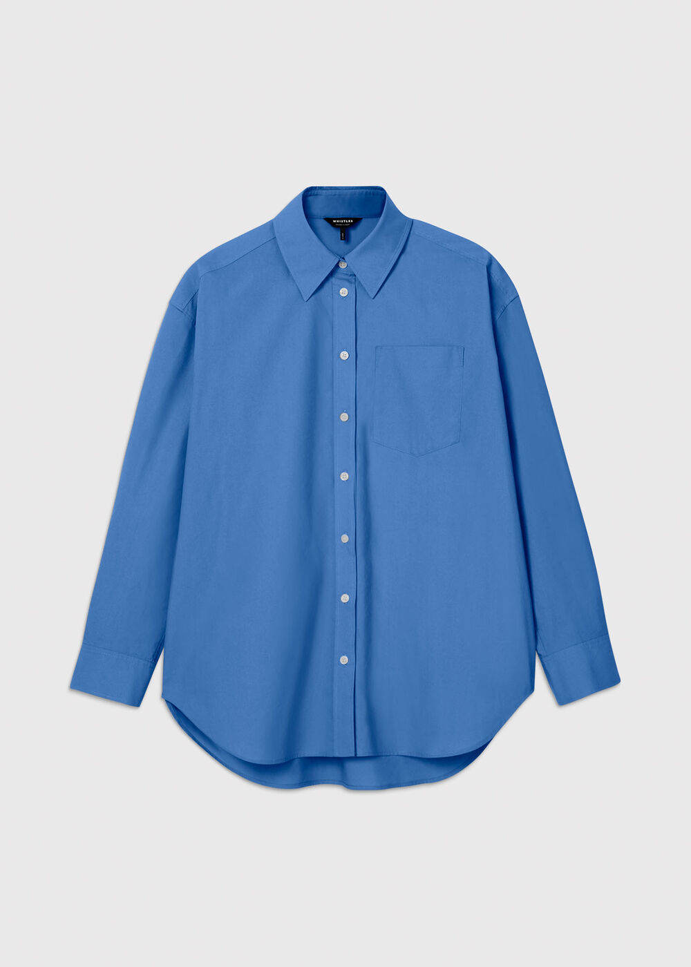 Oversized Cotton Poplin Shirt