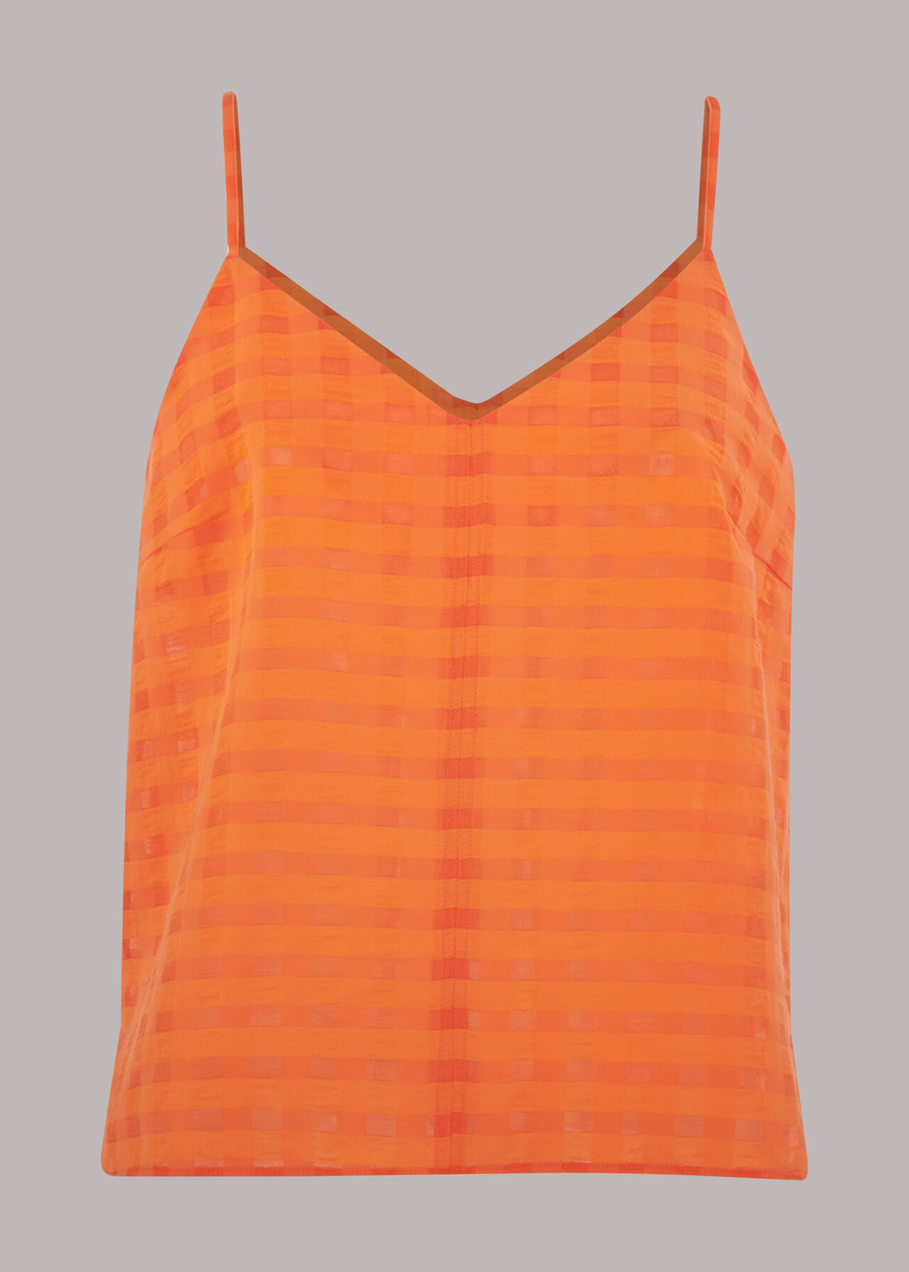 Seersucker Cami Top