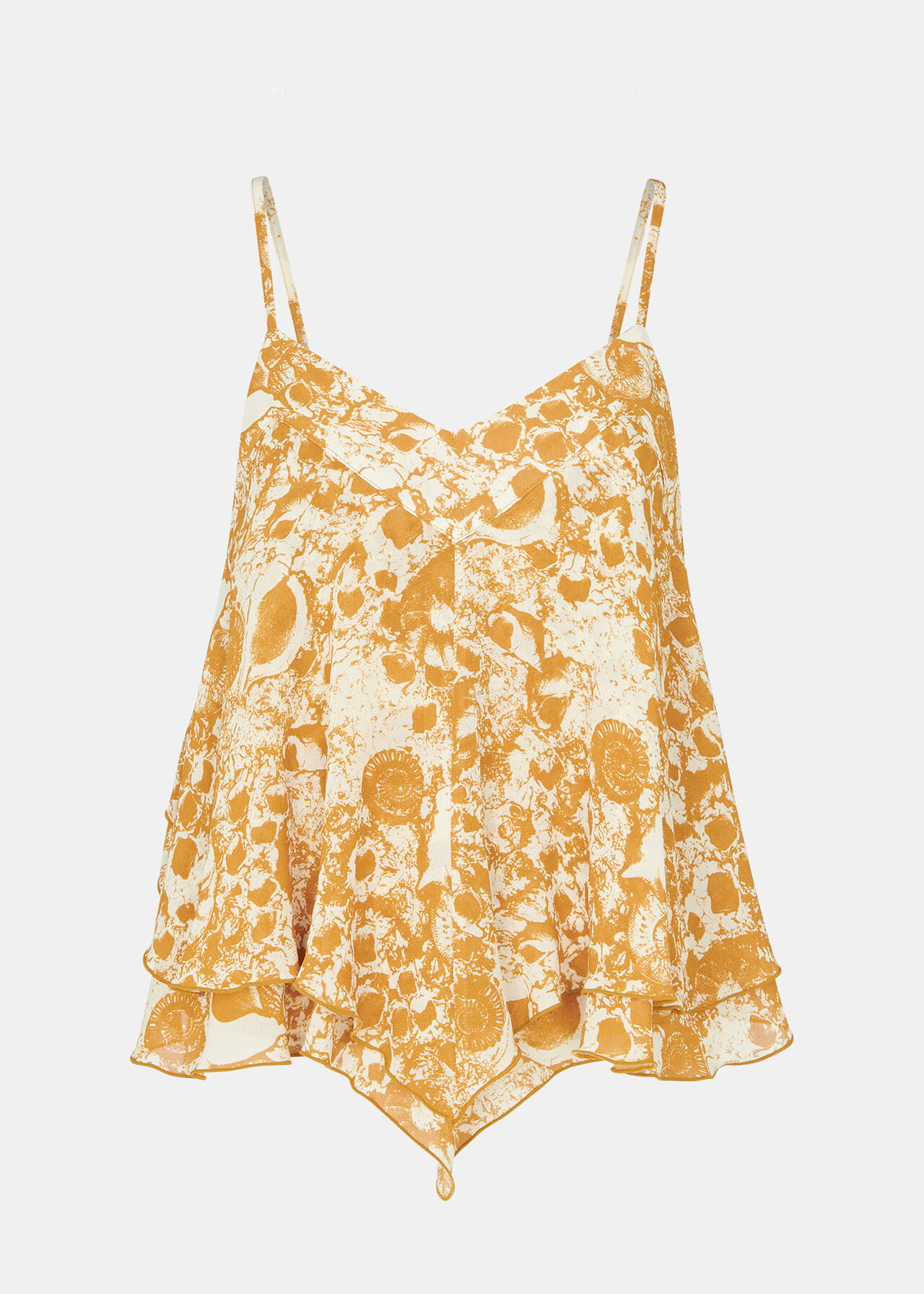 Seashore Print Cami Top
