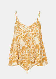 Seashore Print Cami Top