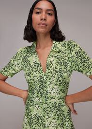 Rowan Hyena Spot Midi Dress