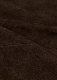 Suede Trench Coat