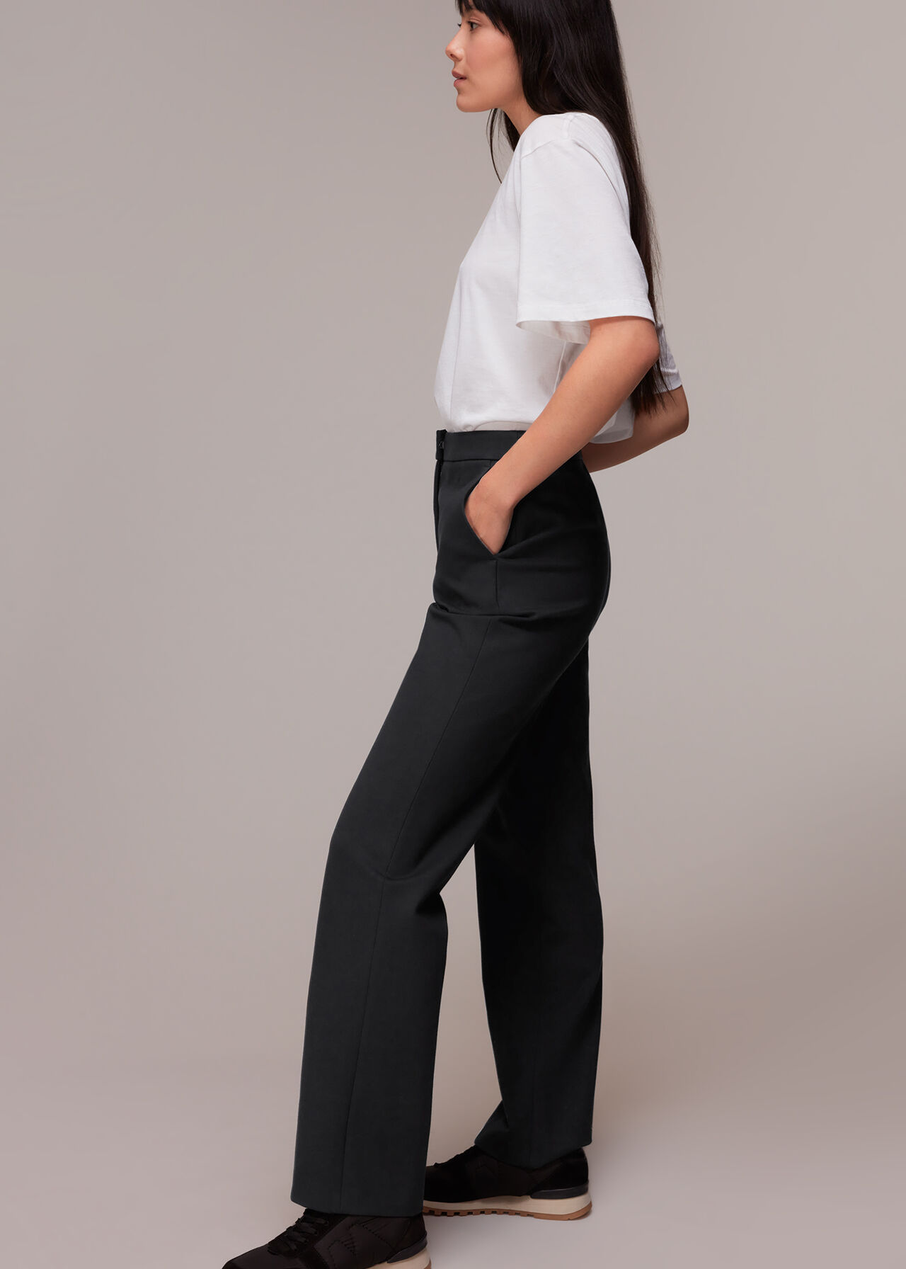 Ponte Slim Leg Trouser