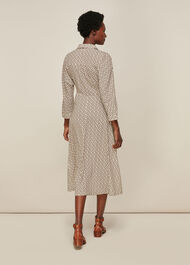 Snaffle Shirt Tie Front Dress