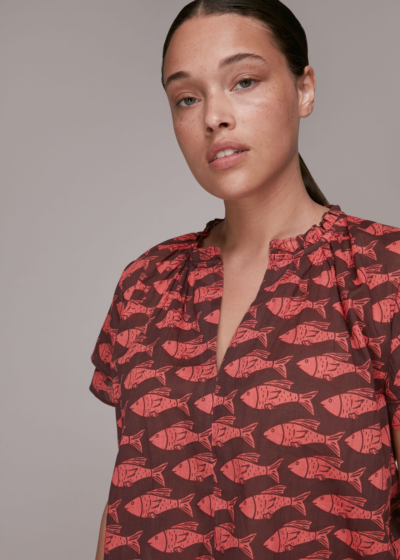 Pisces Print Top