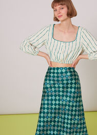 Myla Embroidered Crop Top