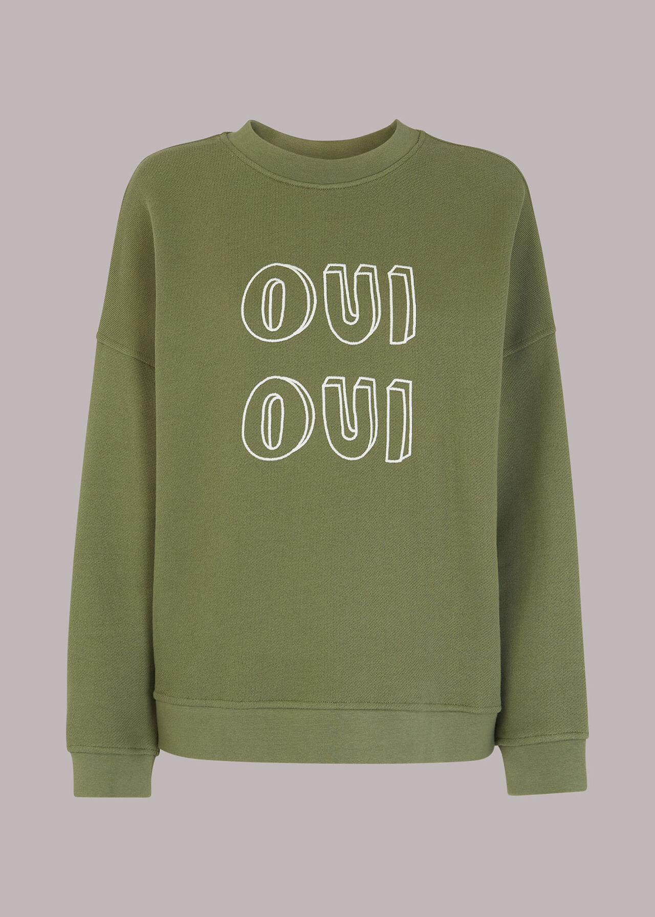 Oui Oui Logo Relaxed Sweat