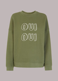 Oui Oui Logo Relaxed Sweat
