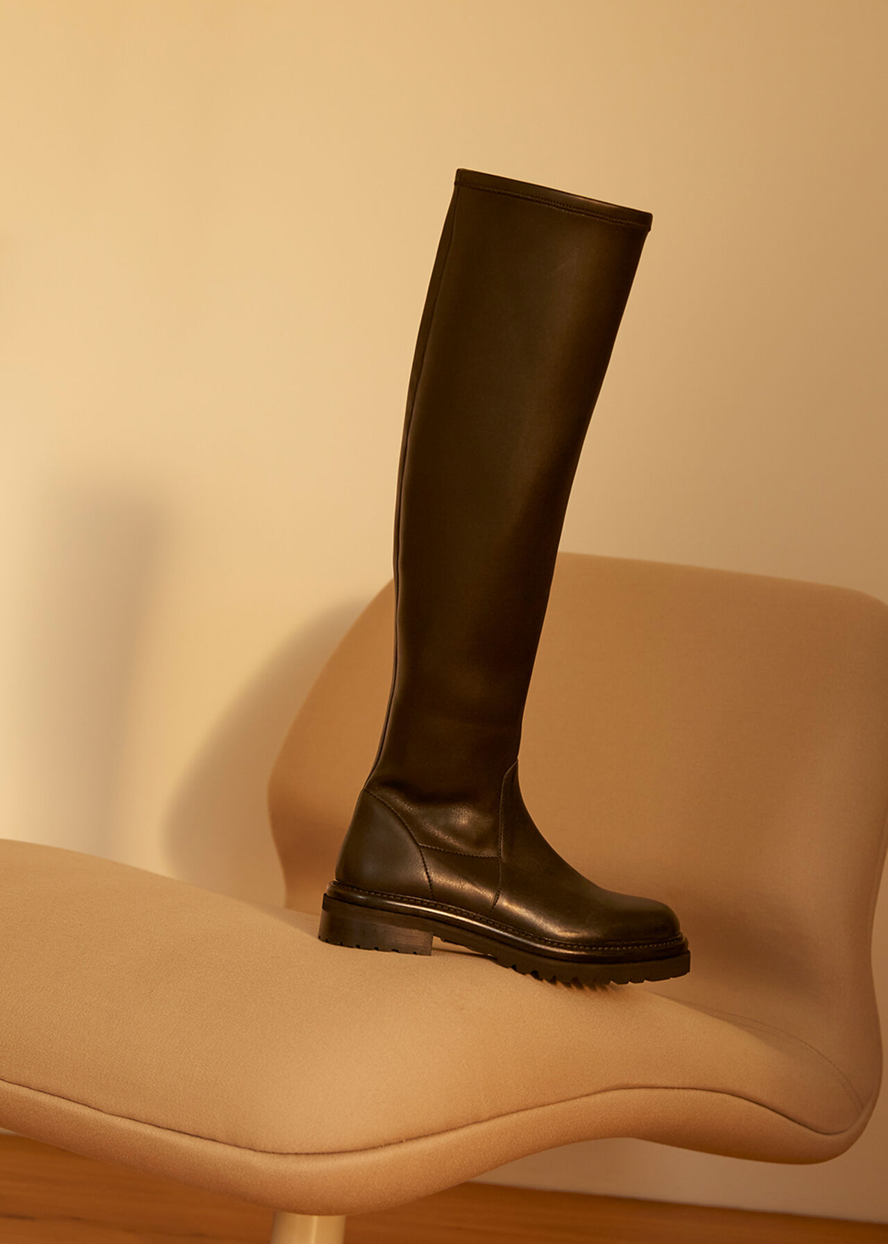 Allen Stretch Knee High Boot