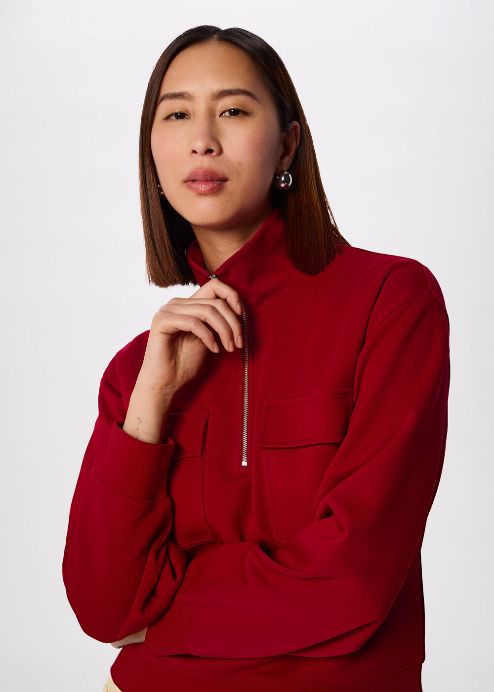 Funnel Quarter Zip Sweat