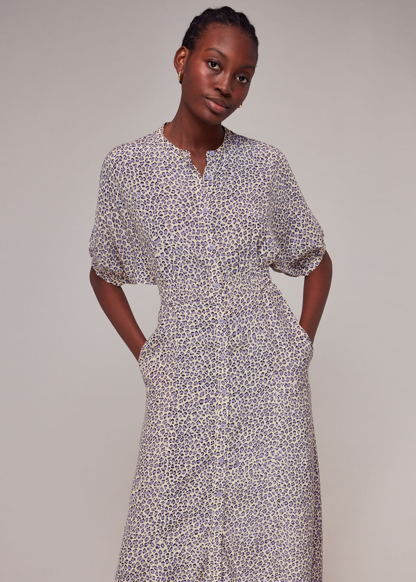 A new day leopard midi skirt online