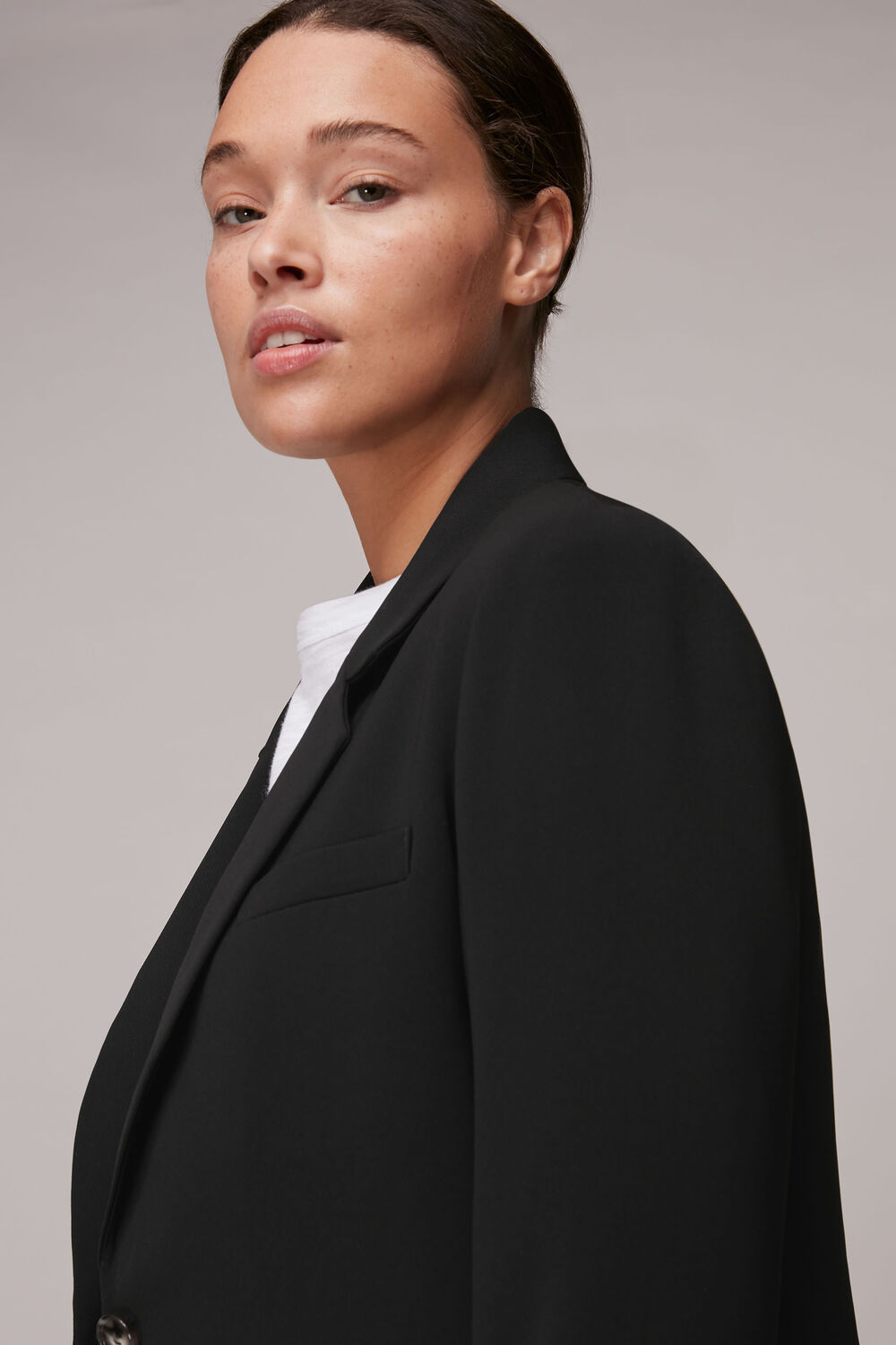 Cropped Blazer