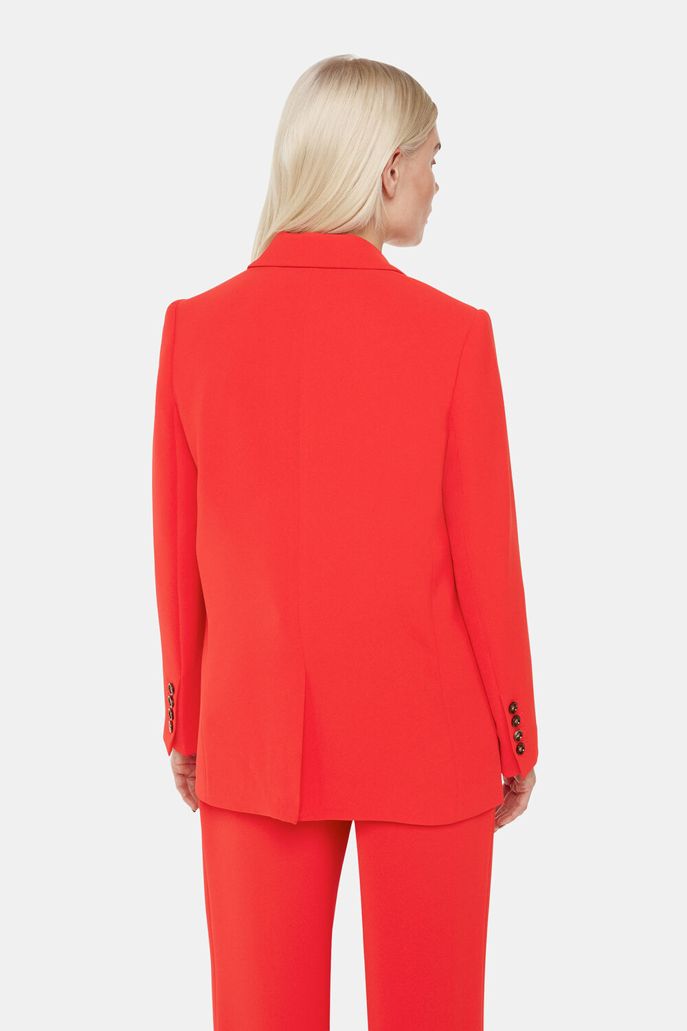 Petite Boyfriend Crepe Blazer