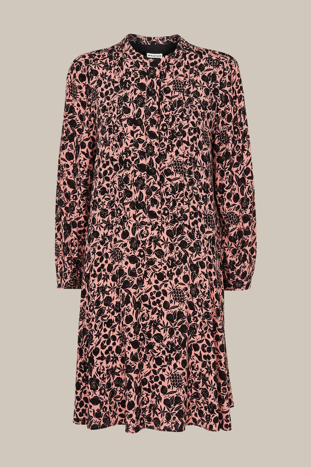 Tropical Fruit Print Dress