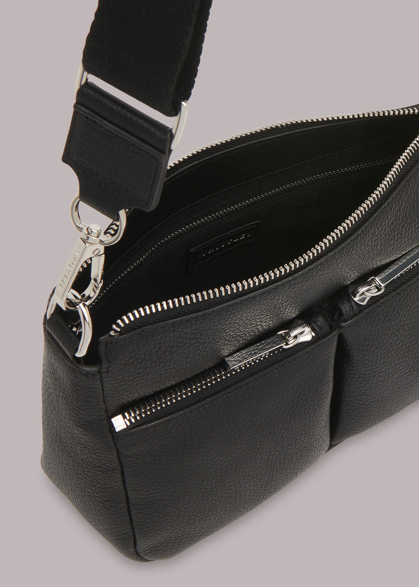 Black Cash Crossbody Bag WHISTLES Whistles UK