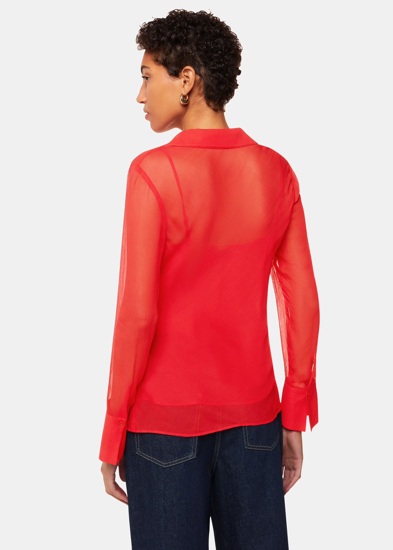 Emilia Twist Front Blouse