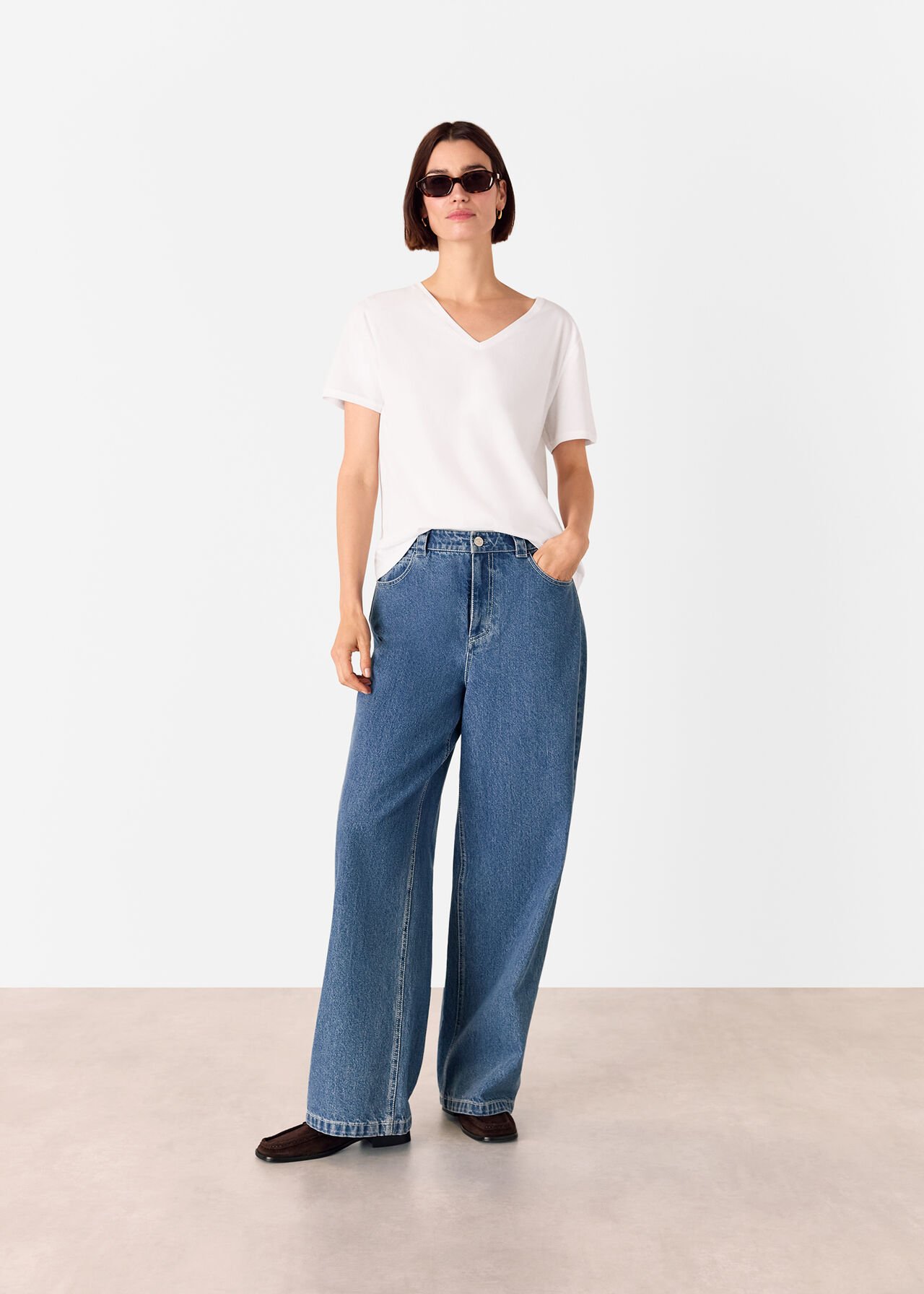 V Neck Tee
