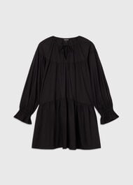 Cotton Tiered Mini Dress