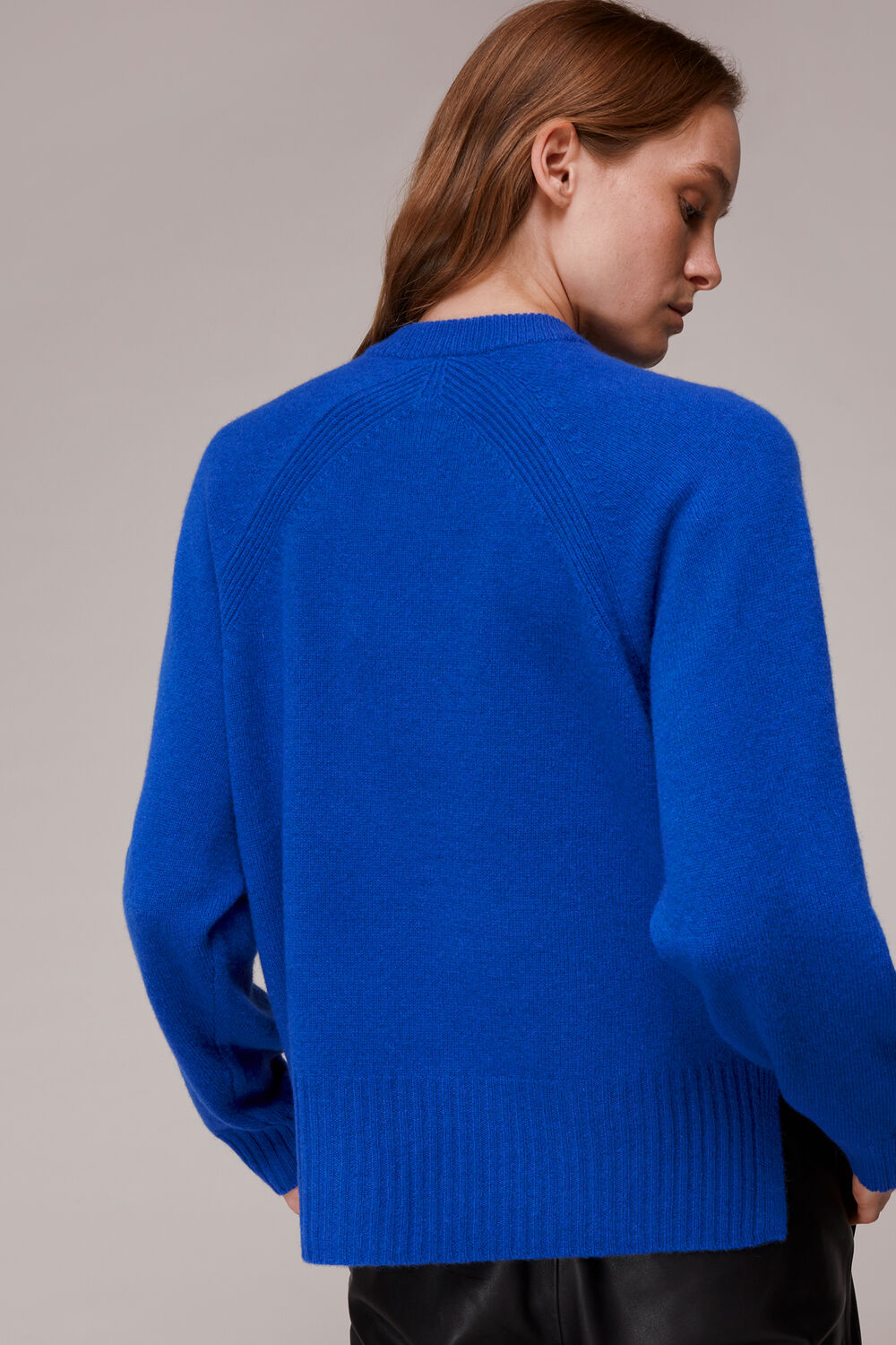 Boyfriend Crew Neck Knit