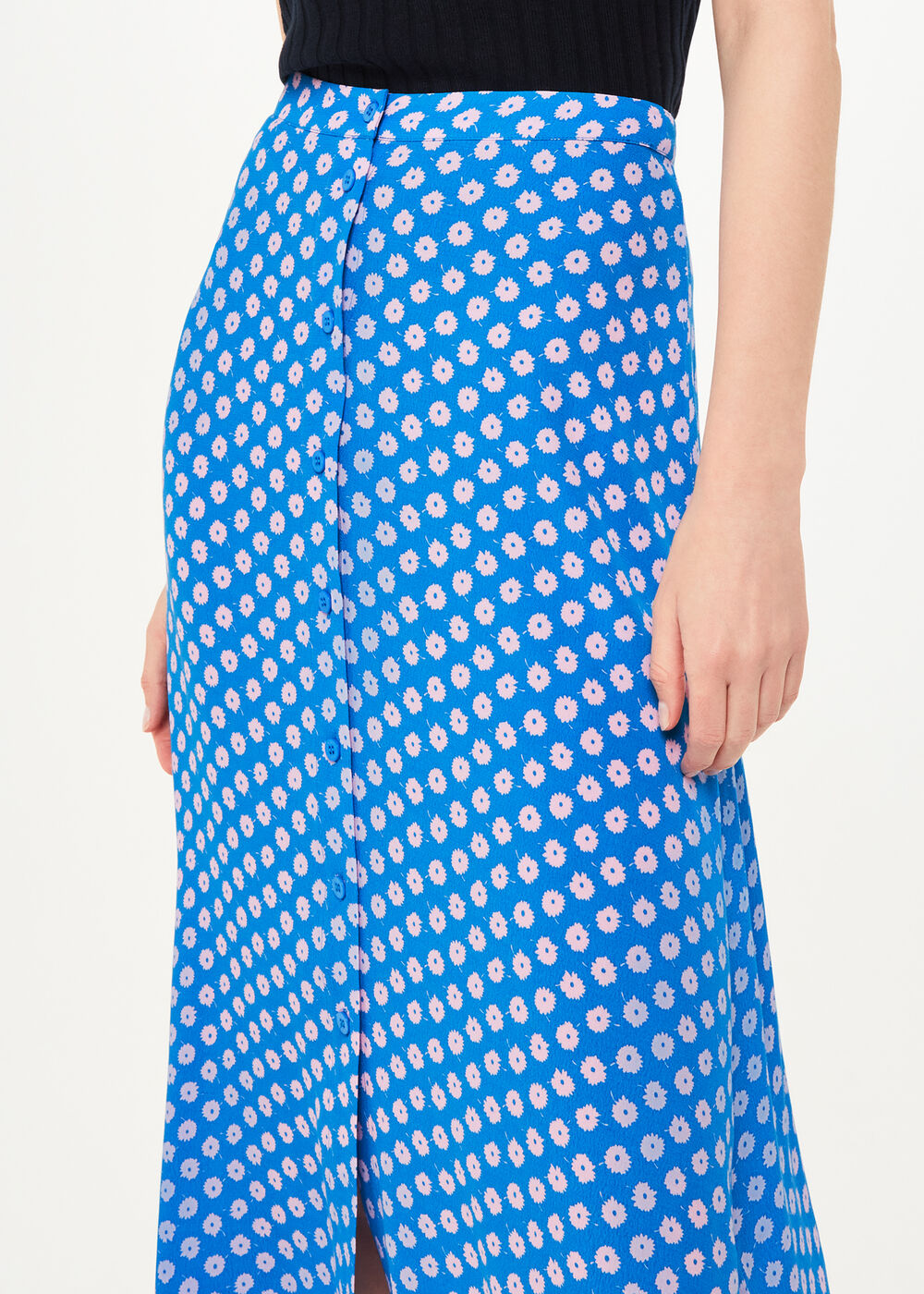 Floral Sunburst Skirt