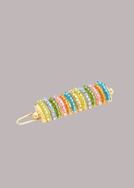 Beaded Barrette