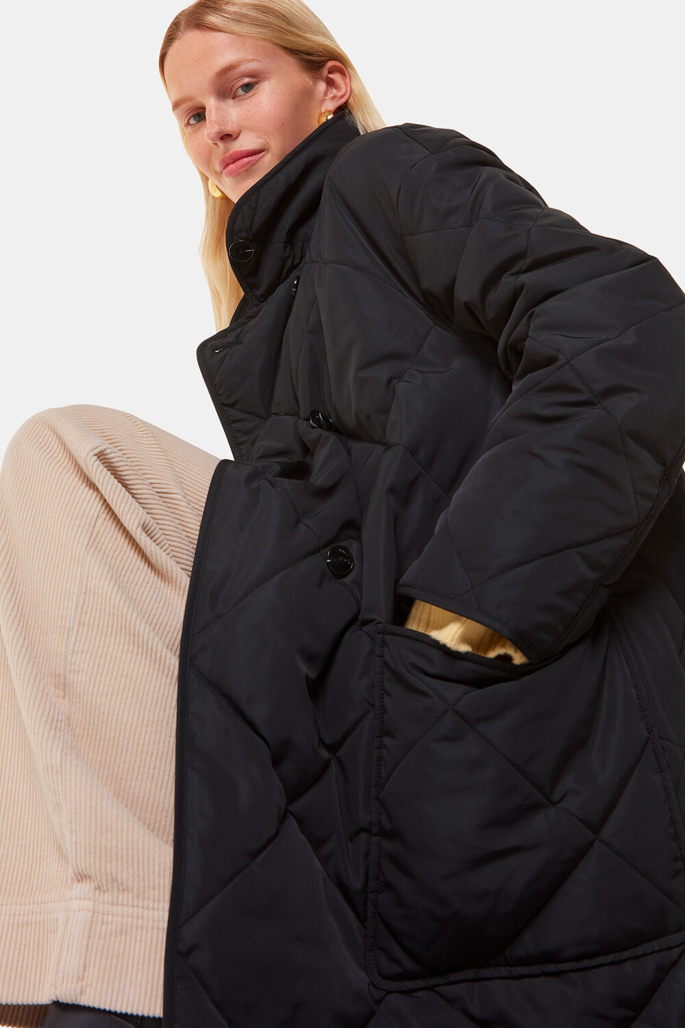 Alice Longline Quilted Coat