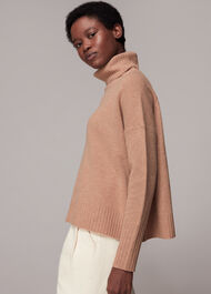 Roll Neck Wool Knit