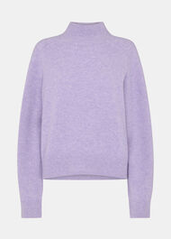Wool Funnel Neck Knit