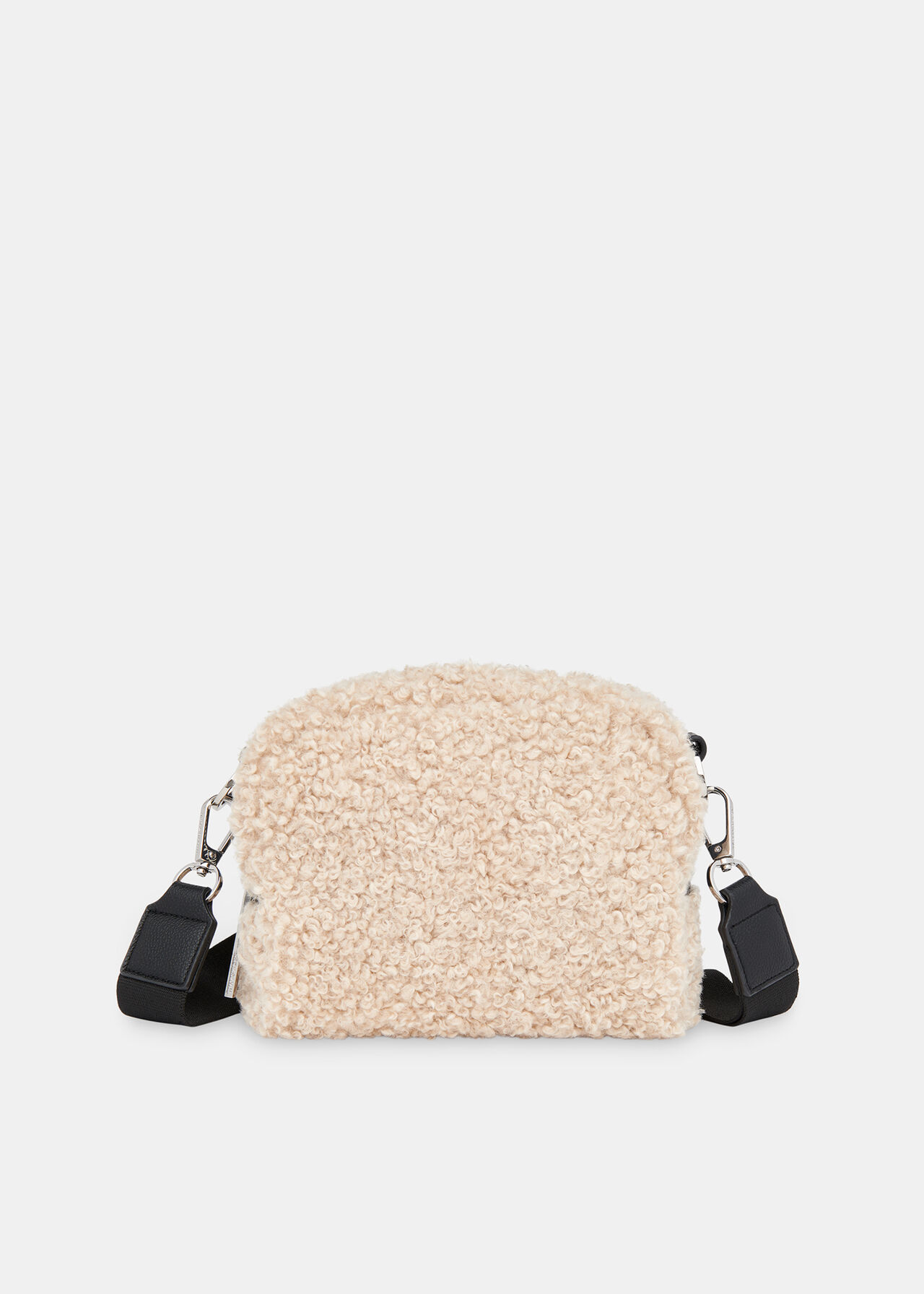 Neutral Bibi Borg Crossbody Bag | WHISTLES