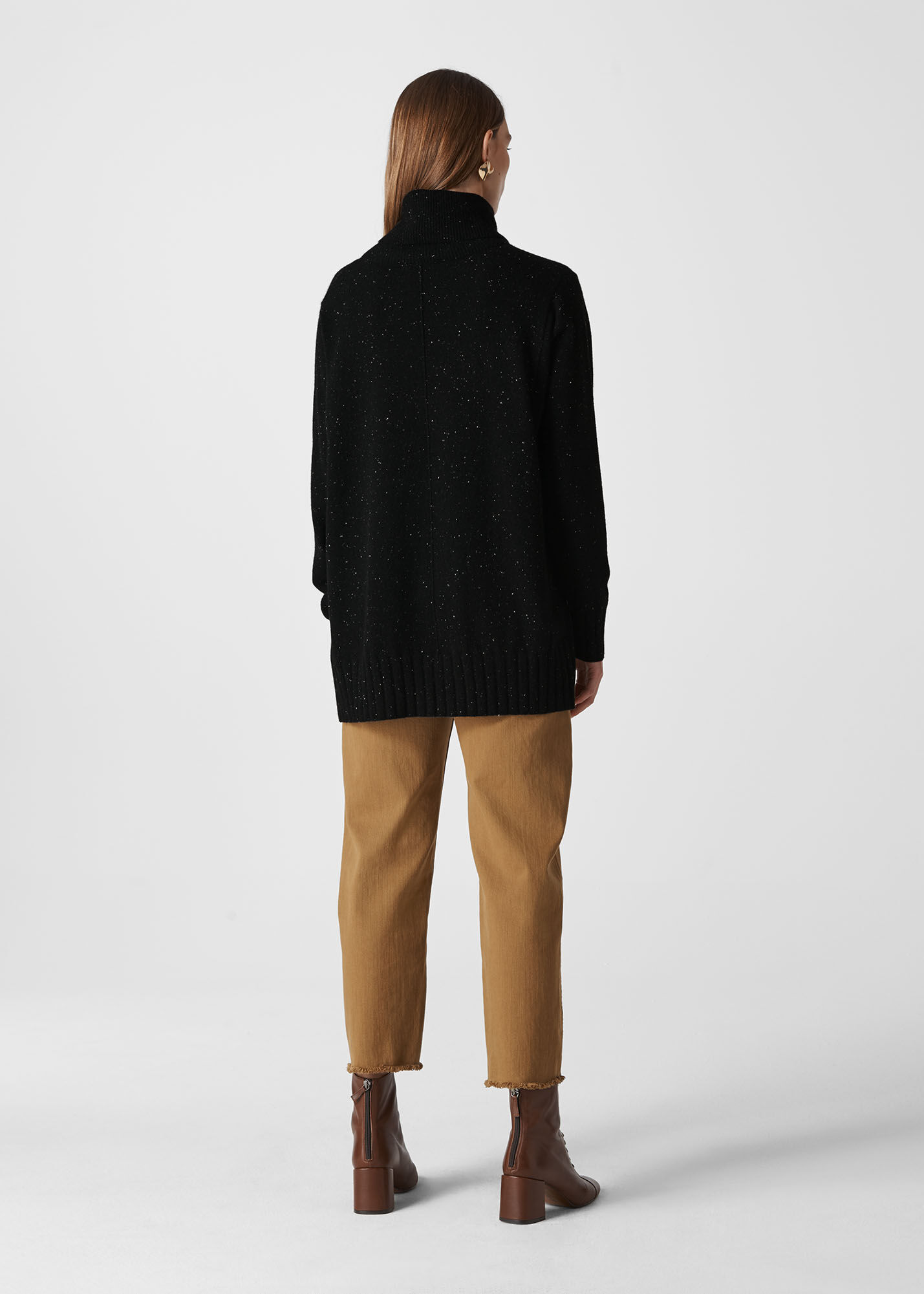 Whistles cashmere roll neck discount