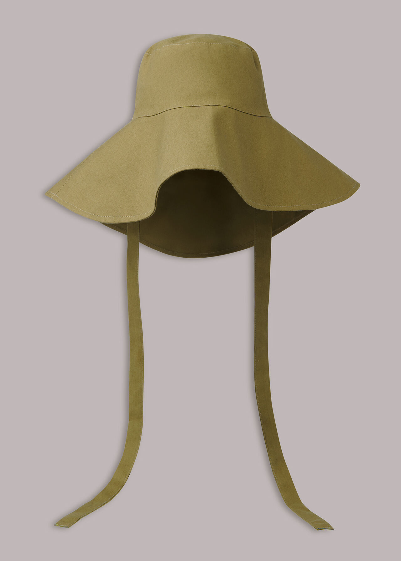 Sun Hat With Tie