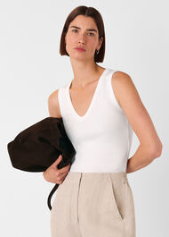 Ellis V Neck Jersey Vest