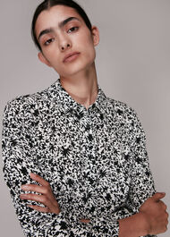 Eucalyptus Print Shirt Dress