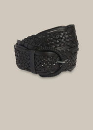 Wide Woven Belt