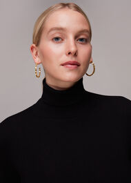 Square Bead Hoop