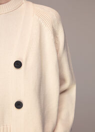 Karine Rib Detail Cardigan