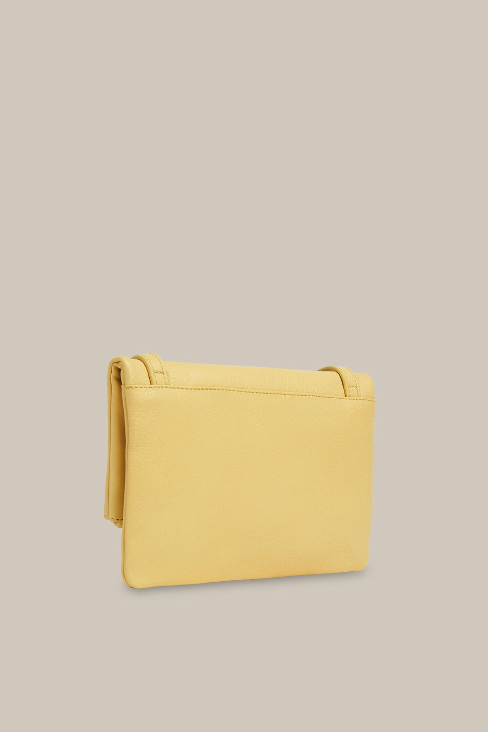 Issy Mini Foldover Bag Lemon
