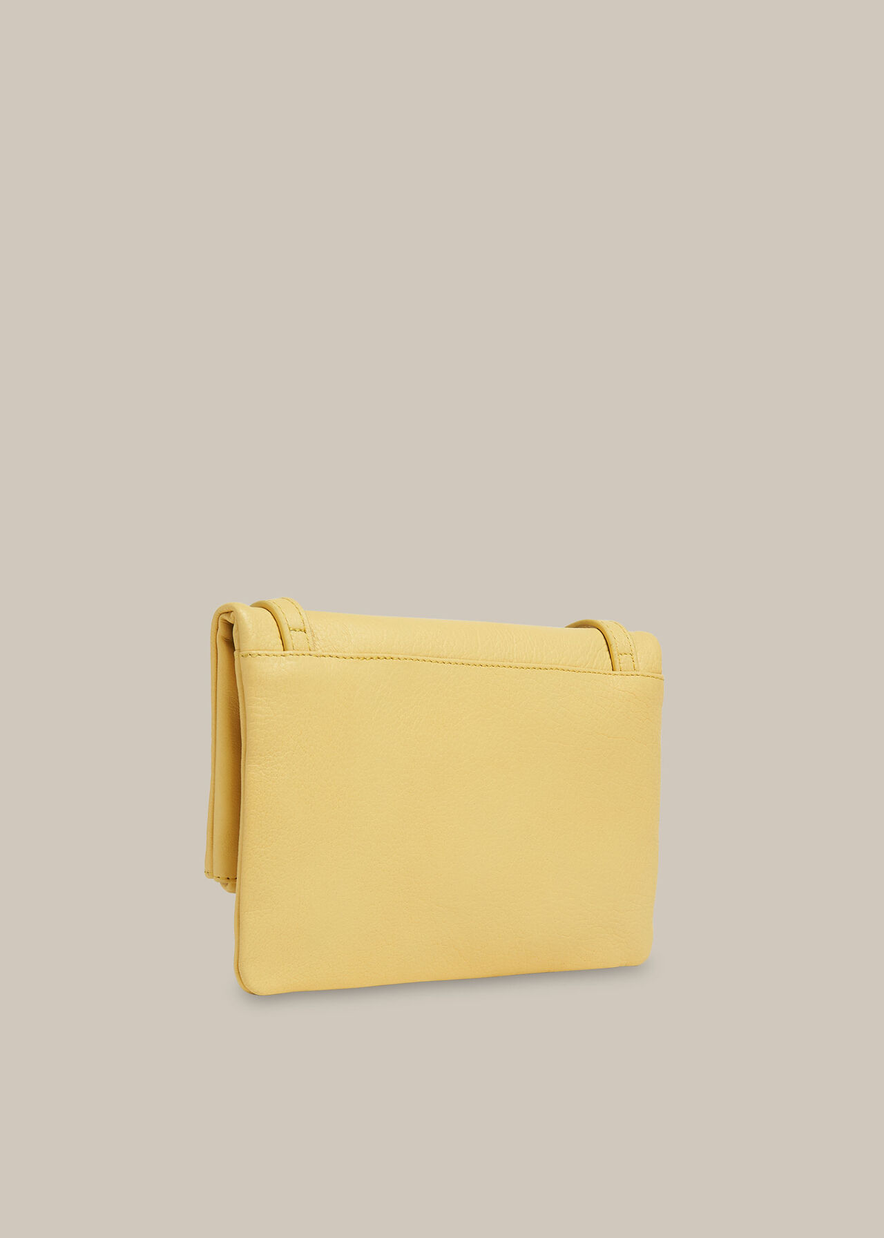 Issy Mini Foldover Bag Lemon