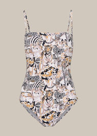Safari Print Swimsuit
