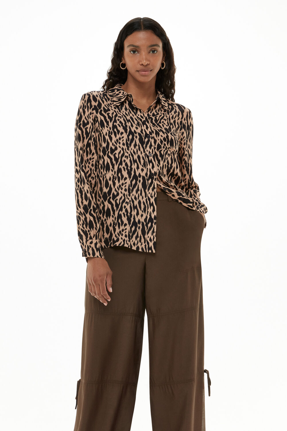 Animal Zebra Print Shirt
